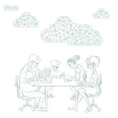 Freelancer, Manager, designer, programmer working via the Internet