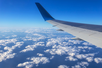 view from a airplane window