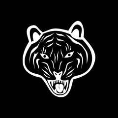 the tiger silhouette