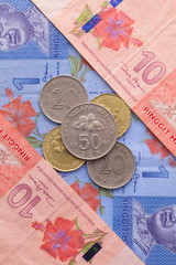 Banknote and Coins of  Ringgit of Malaysia