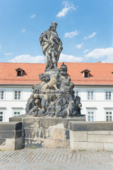 Fototapeta na wymiar Statue of St. Vitus - Prague