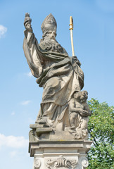 Statue of St. Augustine d'Ippona - Prague