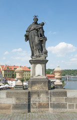 Fototapeta na wymiar Statue of St. Anthony of Padua - Prague