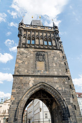 Obraz premium Tower of Charles Bridge - Prague