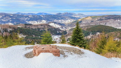 Vogesenblick im Schwarzwald