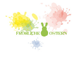 Fröhliche Ostern - Ostermotiv