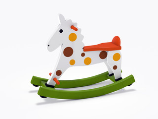 wooden rocking horse © mrkevvzime