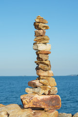 Fototapeta na wymiar stones balance