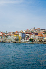 View of Porto city on summer day