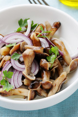 marinated forest mushrooms
