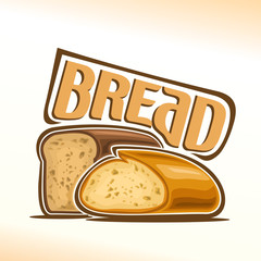 Vector illustration on the theme of bread