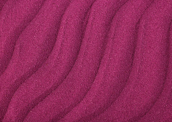 Fototapeta na wymiar Abstract maroon sand waves texture as background