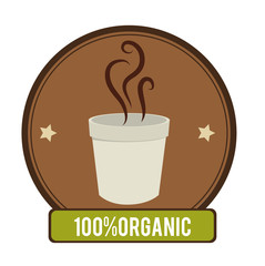 Delicious natural and organic coffee