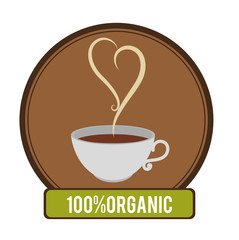 Delicious natural and organic coffee