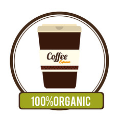 Delicious natural and organic coffee
