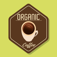 Delicious natural and organic coffee