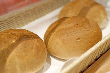 soft roll bread for breakfast meal