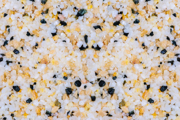 texture of colored sand