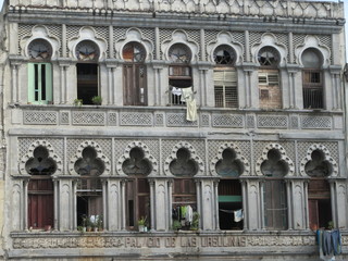 Fototapeta premium Old buildings in Havana