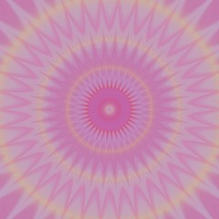 Psycho floral pattern generated texture