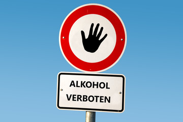 Schild 51 - Alkohol verboten