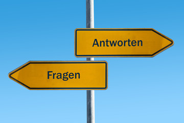 Schild 66 - Antworten