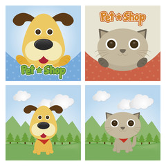Pet shop Background