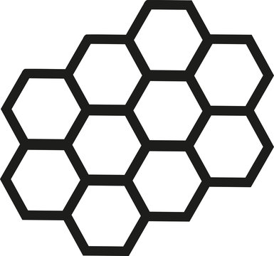 Honeycomb outline