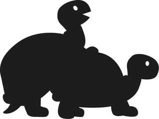 Turtles having sex