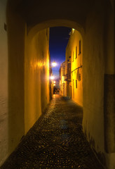 Street of the Casco Antiguo, Acrcos de La Frontera, Spain