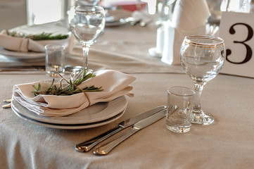 rosemary as a detail of decoration,