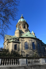 Obraz premium Christuskirche Mannheim