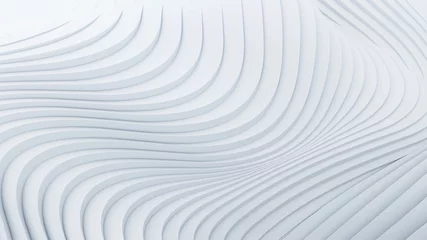 Papier Peint photo Ondes fractales Surface de fond abstrait bande de vague