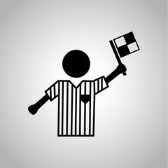 Fotball referee icon