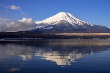 山中湖より富士山