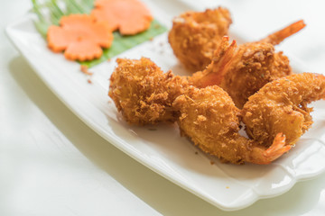fried shrimp with cheese
