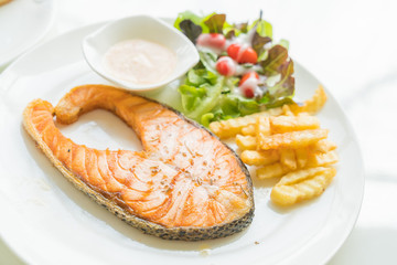 salmon steak