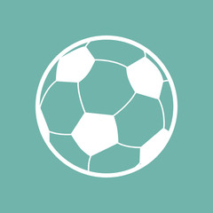Obraz premium Football ball icon
