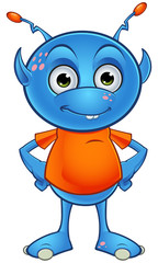 Light Blue Alien