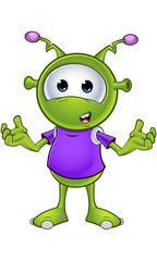 Little Green Alien