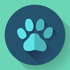 Vector black web icon. Flat designed style. 