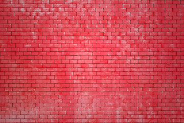 Red brick wall