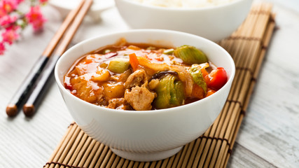 Süß-saures Gemüse - sweet and sour veggies