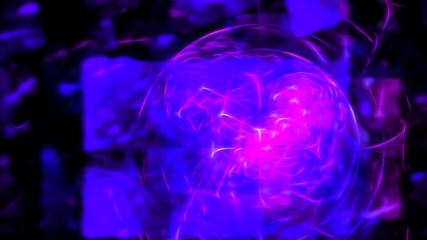 Colorful shiny fractal effect