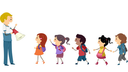 Stickman Kids Student Drill