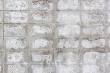 concrete block wall