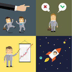 Business concept of wealthy