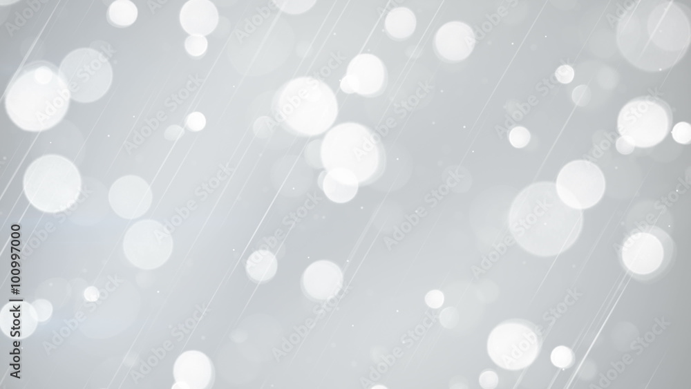 Poster white bokeh lights abstract loopable background 4k (4096x2304)