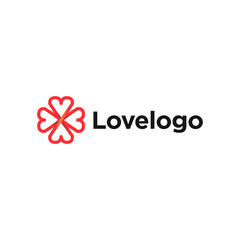 Fototapeta na wymiar Love Logo Template