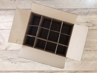 Cardboard Wine Box